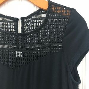 Old Navy Crochet-Top Swing Dress